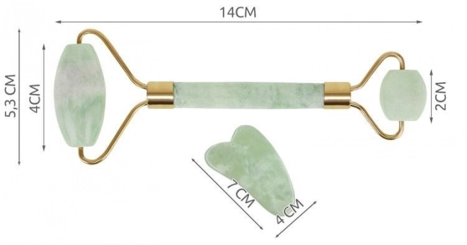 Jade-Gesichtsmassageroller
