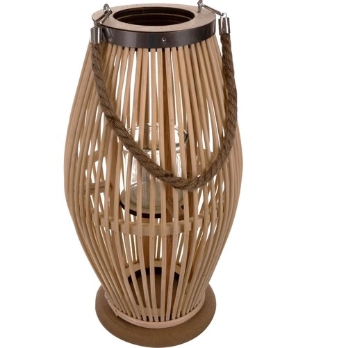 Gardlov bamboe rieten lantaarn 24282
