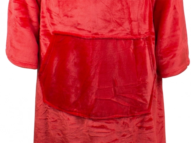 Deken met mouwen fleece warme hoodie neon