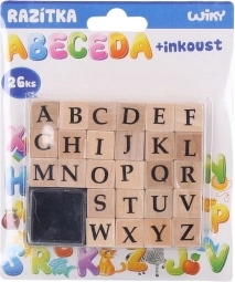 Tampons Alphabet pour Enfants avec Encre