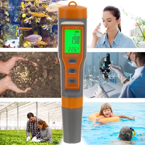 Elektronischer pH-Tester mit ATC und Thermometer