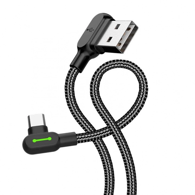 Kabel USB naar USB-C Mcdodo CA-5280 LED, 3 m (zwart)