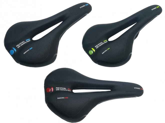 Comfortabel sportzadel voor de fiets met schuimvulling