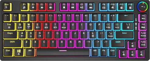 clavier mécanique sans fil Phenix avec interrupteurs Gateron Red Pro et touches Pudding