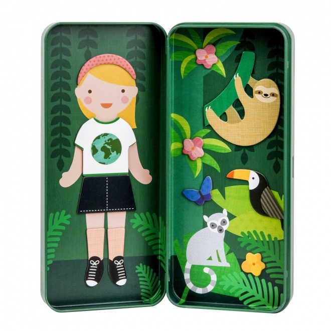 Magnetische puzzelset Wetenschapper door Petit Collage