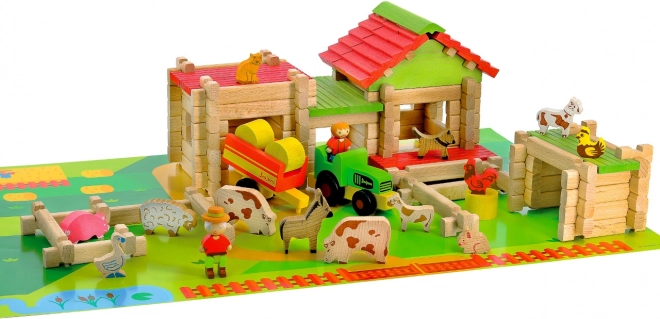 Wooden Building Set My First Big Farm