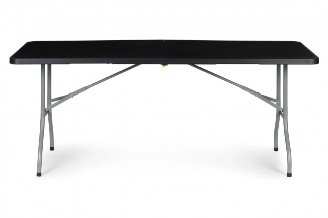 Folding Catering Garden Table 180 cm - Black