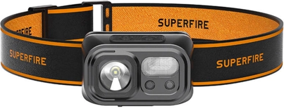 LED hoofdlamp Superfire 220 lm met USB‑C