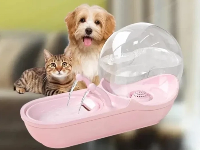 Automatische fontein voor katten en honden