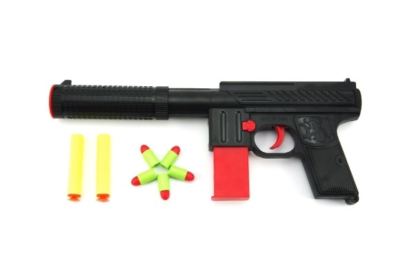Foam Dart Gun Set with Pop Gun