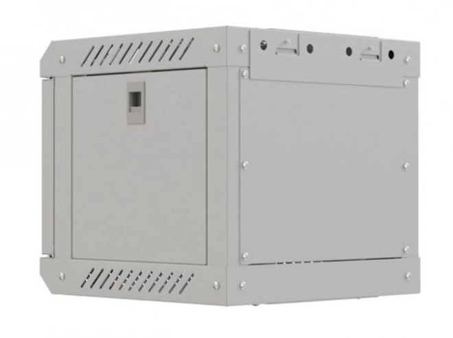 Wandgemonteerde 10-inch rackkast 4U 300x300 grijs