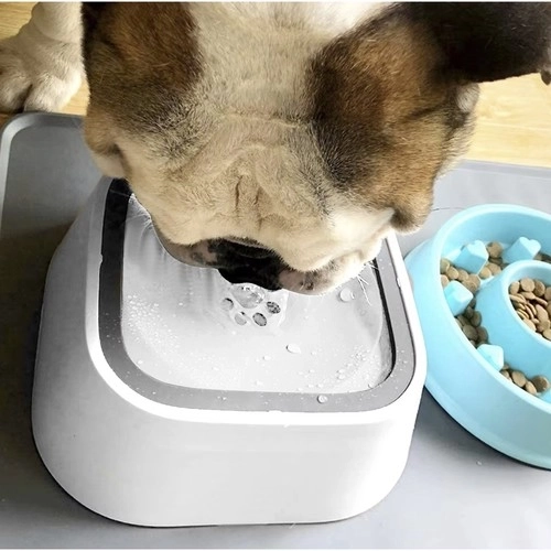 Waterbakken voor honden en katten met anti-spat functie - set van 2 stuks