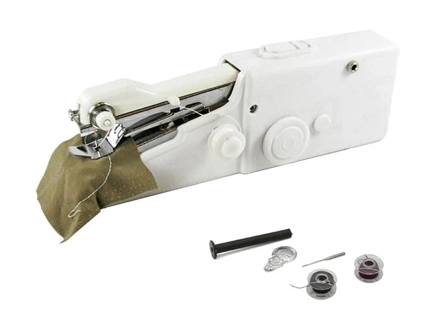 Batterij mini naaimachine