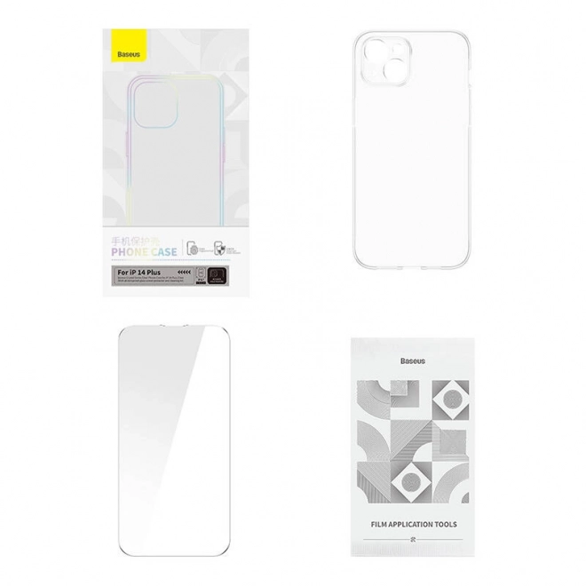 Baseus Crystal Series hoesje voor iPhone 14 Plus