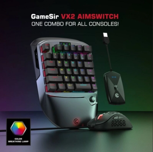 GameSir VX2 AimSwitch Combo Maus + Tastatur V2.0