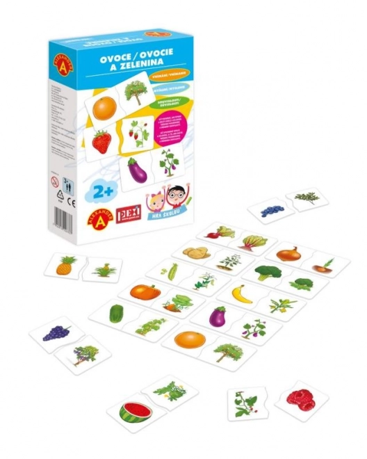 Spel scholen Fruit en Groenten voor kinderen