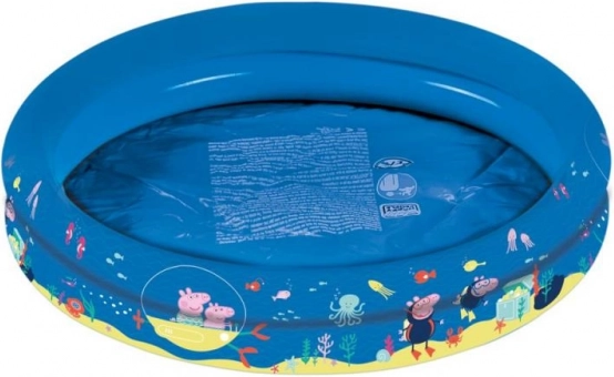 Piscine gonflable pour enfants PEPPA PIG avec fond souple 74 × 18 cm