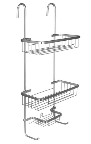 Hangende doucherichel - zilver