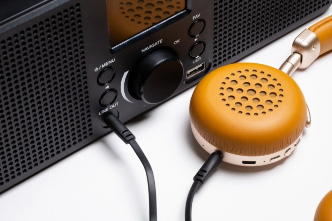 Radio Internet Technaxx avec enceintes stéréo 2x2W et WiFi