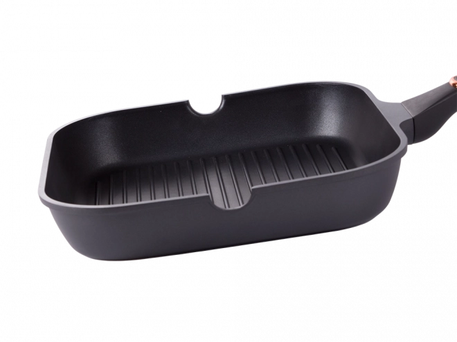 Grillpfanne 28cm mit Antihaftbeschichtung für Induktion und Gas