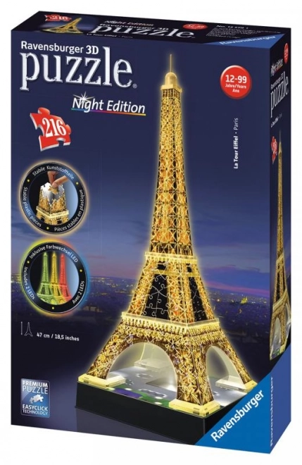 Eiffeltoren (Nachteditie) 3D 216st