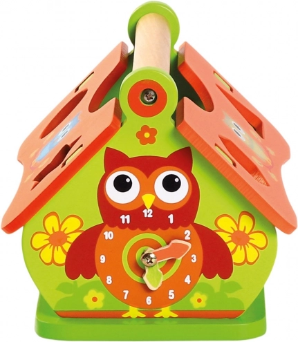 Apprendre l’heure avec une chouette joyeuse