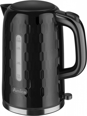 Amica Wasserkocher 1,7 l Schwarz