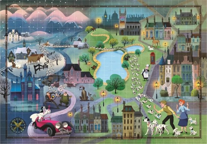 Puzzel Verhalenkaarten: 101 dalmatiërs