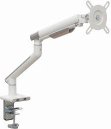 Premium Desk Mount for One Monitor with Gas Spring 17-32" with 2x USB 3.0