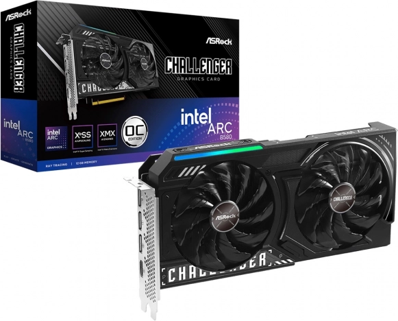 Carte graphique ASROCK ARC B580 Challenger 12GB OC