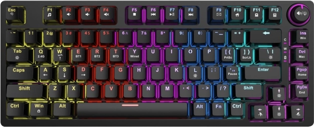 Clavier mécanique sans fil Savio PHENIX avec switchs Gateron Red Pro