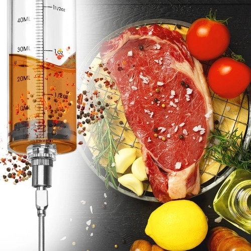 Marinade Injector + 3 Naalden Ruhhy 23055