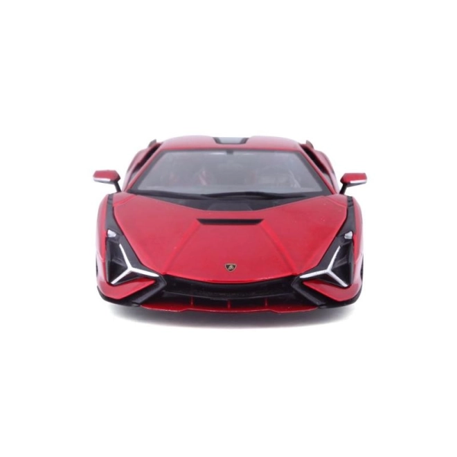 Model auto Lamborghini Sián FKP 37 1:24 rood