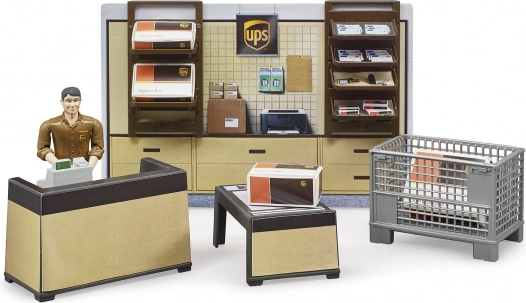Set BWORLD UPS pakketwinkel met figuur