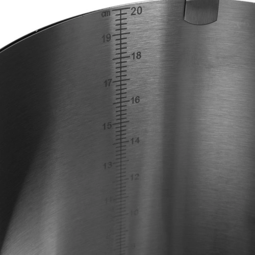 Regulierbarer Backring aus Edelstahl 16-30 cm