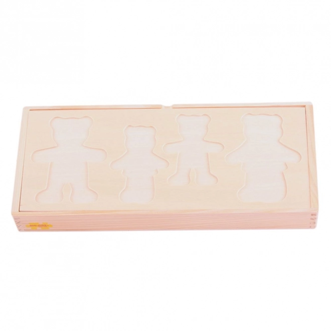 Puzzle à habiller Famille d'ours de Bigjigs Toys