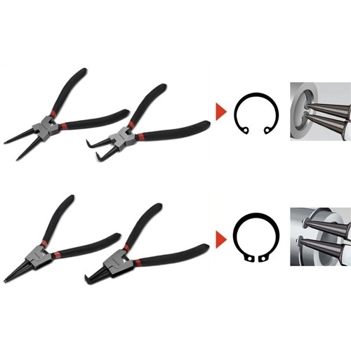 Segerringzange Set 4 Stück Bigstren
