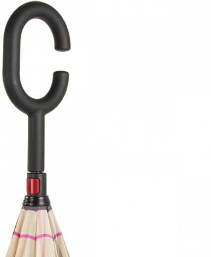 C-handle for hands-free use