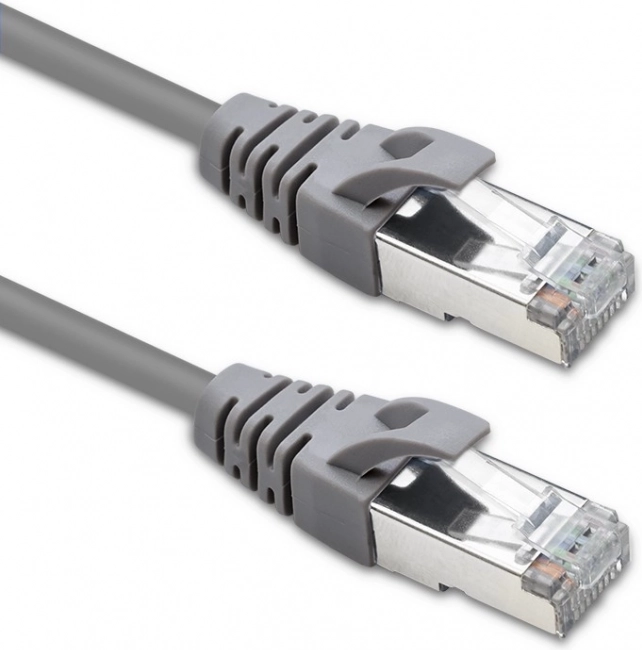 Shielded FTP CAT5e patch cable 5 m – Qoltec