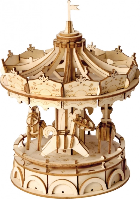 Rolife 3D Wooden Puzzle Carousel