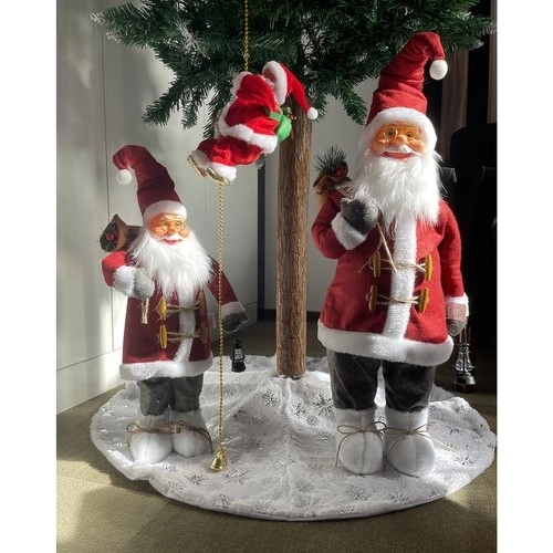 Weihnachtsmann Dekorationsfigur 45 cm