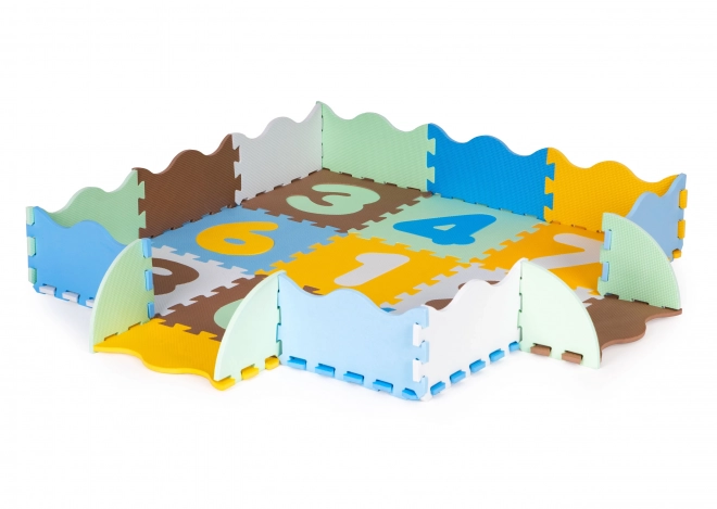 Tapis éducatif en mousse puzzle, tapis pour enfants