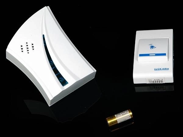 Draadloze deurbel met bereik van 150 m en LED-melodieën