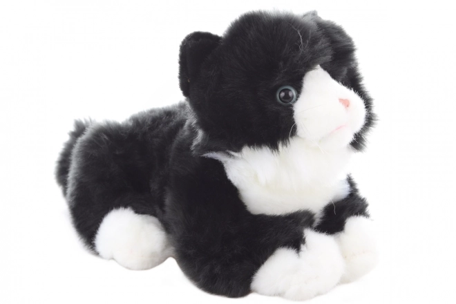 Pluche Kat met Geluid 23 cm