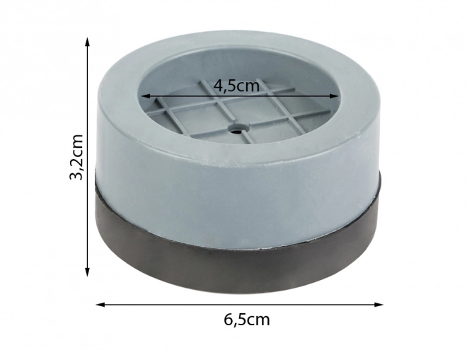 Anti-vibratie pads voor apparaten 4 stuks