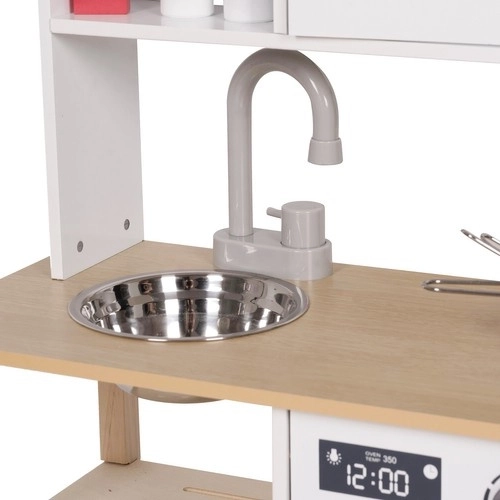 Holzküche mit Zubehör für Kinder
