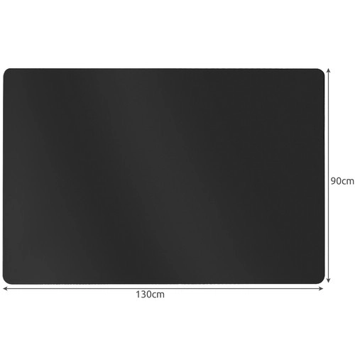 Beschermmat voor stoel 90x130 cm RUHHY - zwart