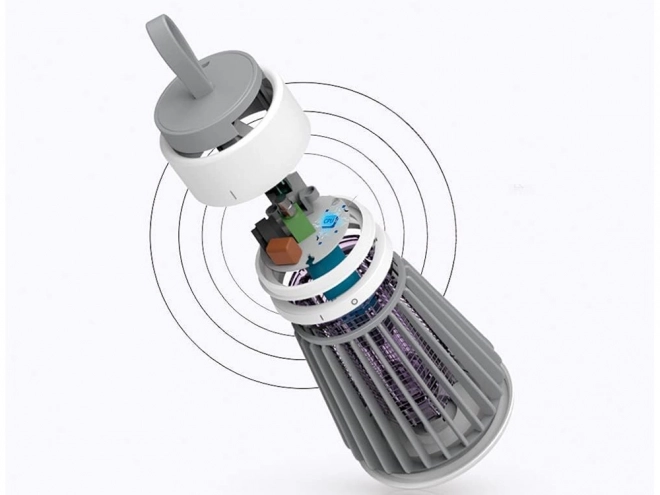 Lampe UV anti-insectes avec piège électrique