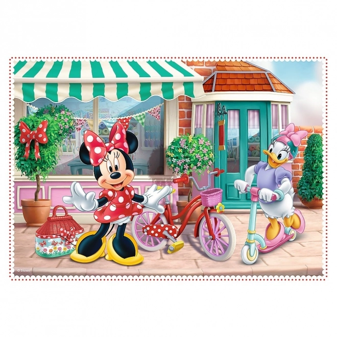 Puzzle 4in1 Minnie with Friends