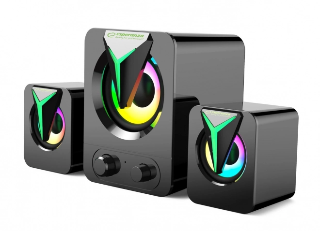 2.1 USB Speakers Rainbow Soprano